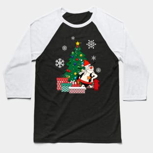 Deputy Dawg Around The Christmas Tree Baseball T-Shirt